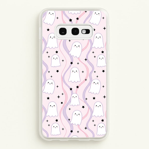 Wavy Ghost Pastels Phone Case - Galaxy S10e / Standard