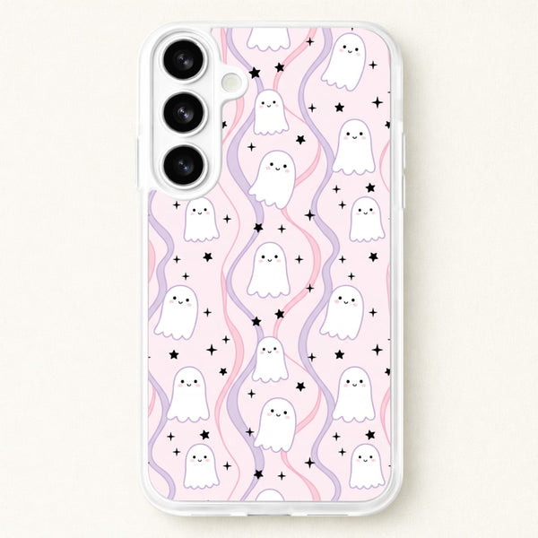 Wavy Ghost Pastels Phone Case - Galaxy S26 / Standard