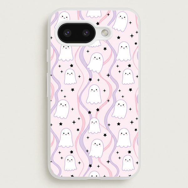 Wavy Ghost Pastels Phone Case - Google Pixel 9a / Standard