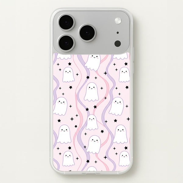 Wavy Ghost Pastels Phone Case - iPhone 17 Pro Max / Standard