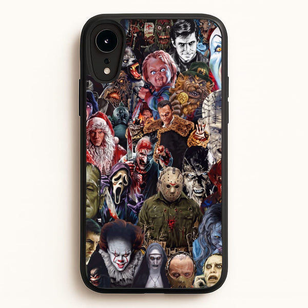 Collage of Horror Phone Case - iPhone XR / Standard