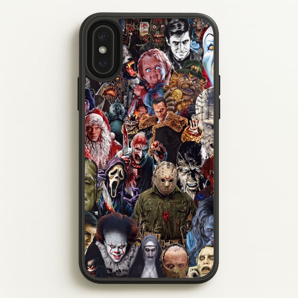 Collage of Horror Phone Case - iPhone XS Max / Standard