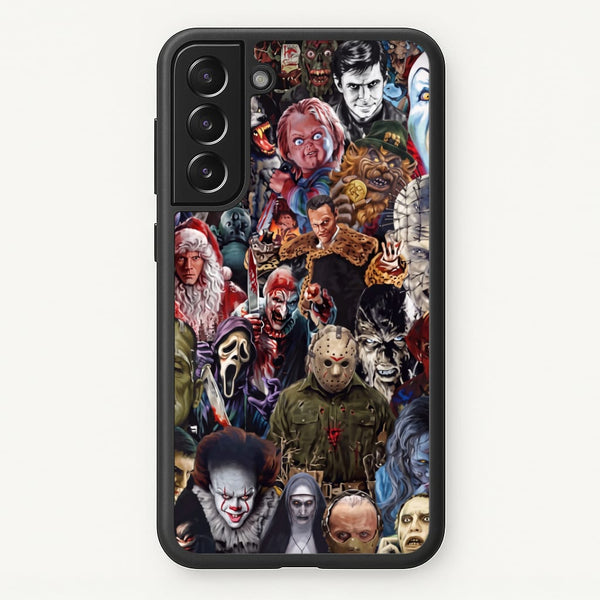 Collage of Horror Phone Case - Galaxy S21 Plus / Standard