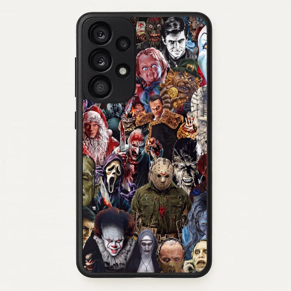 Collage of Horror Phone Case - Galaxy A33 / Standard