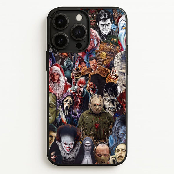 Collage of Horror Phone Case - iPhone 13 Pro / Standard