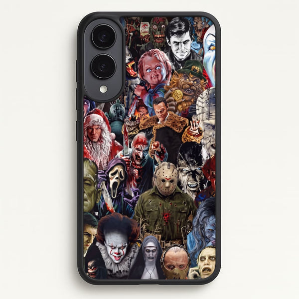 Collage of Horror Phone Case - Galaxy S25 Edge / Standard