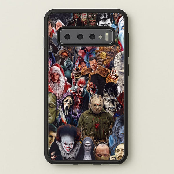 Collage of Horror Phone Case - Galaxy S10 / Standard