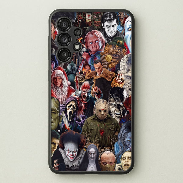 Collage of Horror Phone Case - Galaxy A13 / Standard