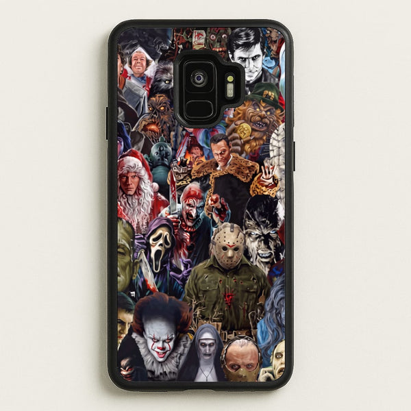 Collage of Horror Phone Case - Galaxy S9 / Standard
