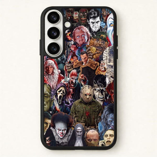 Collage of Horror Phone Case - Galaxy S26 / Standard