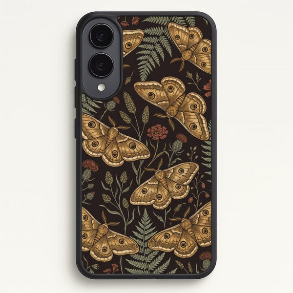 Moth And Moonlight Phone Case - Galaxy S25 Edge / Standard