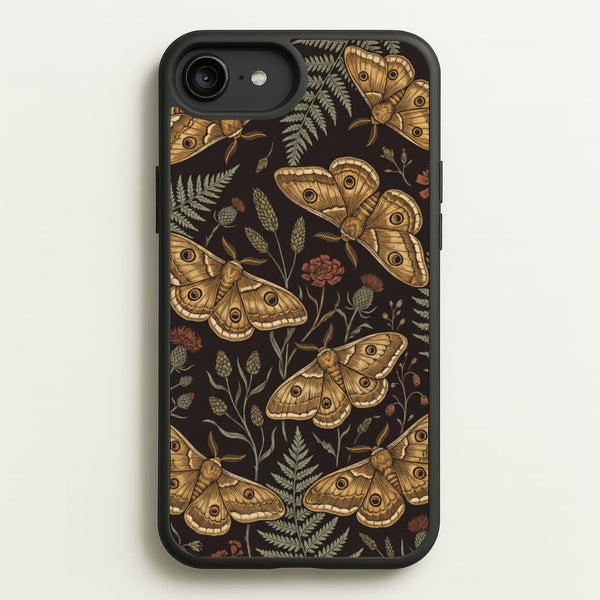Moth And Moonlight Phone Case - iPhone 6 Plus / 7 Plus / 8 Plus / Standard
