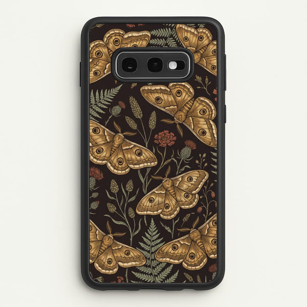 Moth And Moonlight Phone Case - Galaxy S10e / Standard