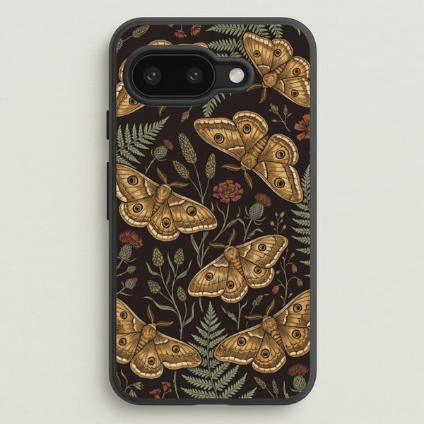Moth And Moonlight Phone Case - Google Pixel 9a / Standard