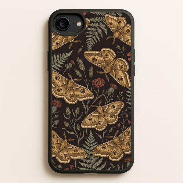 Moth And Moonlight Phone Case - iPhone 6 / 7 / 8 / SE / Standard