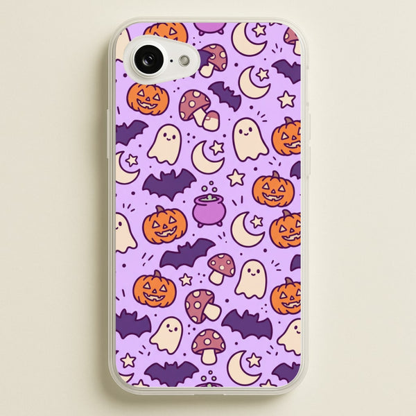 Lilac Witchy Doodles Phone Case - iPhone 17e / Standard