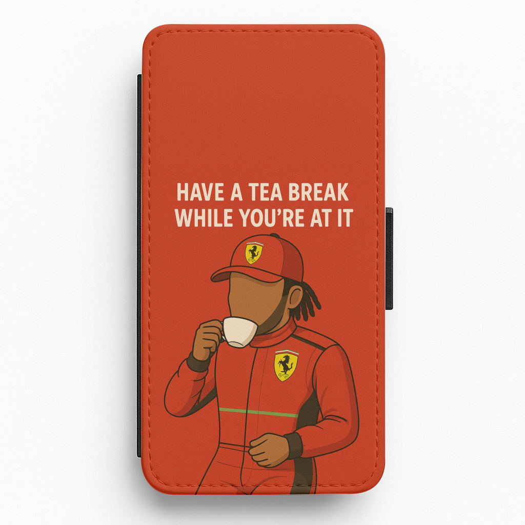Hamilton's Tea Break Flip / Wallet Phone Case
