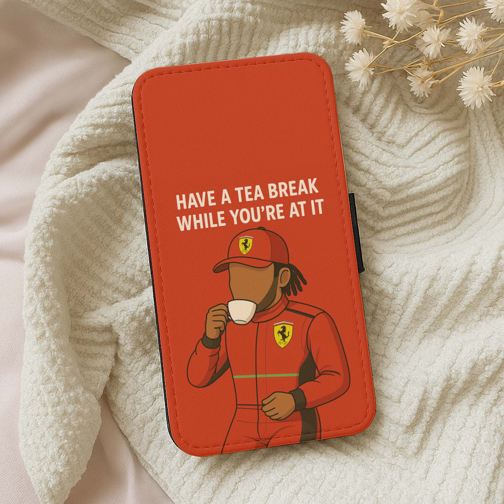 Hamilton's Tea Break Wallet Phone Case