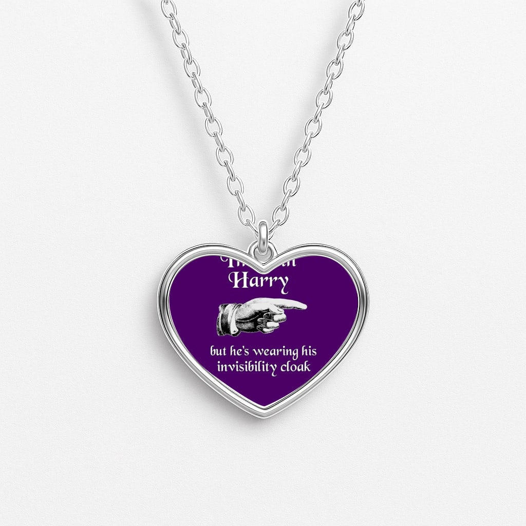 I'm With Harry Heart Necklace