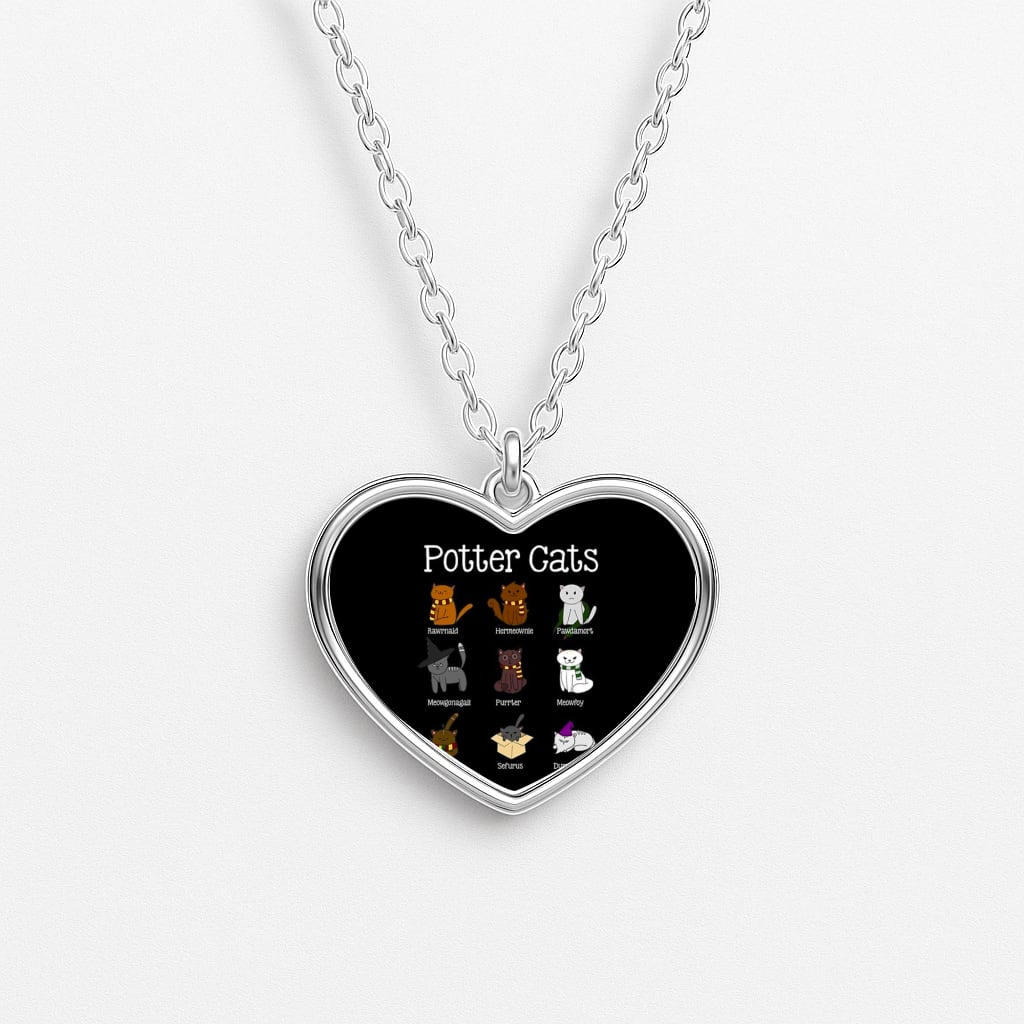 Harry Pawter Cats Necklace
