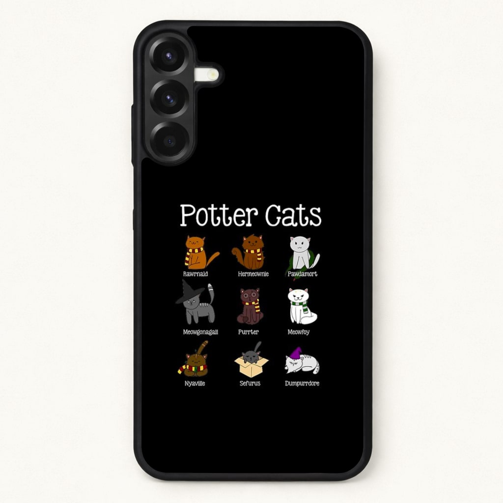 Harry Pawter Cats Phone Case for Galaxy A17