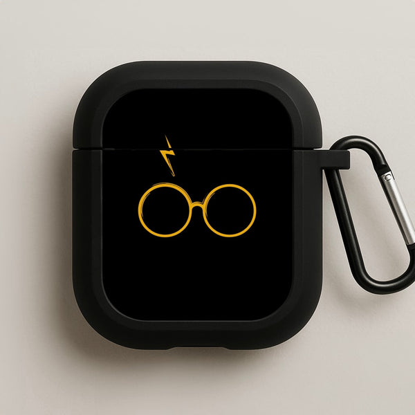 Glasses & Scar AirPods Case