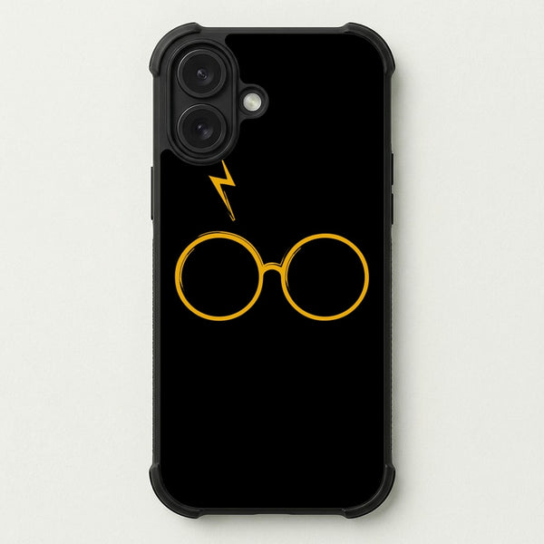Glasses & Scar Phone Case — Bumper case