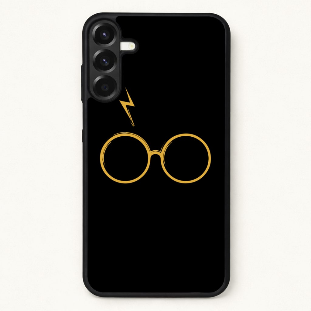 Glasses & Scar Phone Case for Galaxy A37