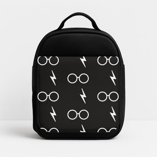 Glasses & Scar Pattern Insulated Lunchbox