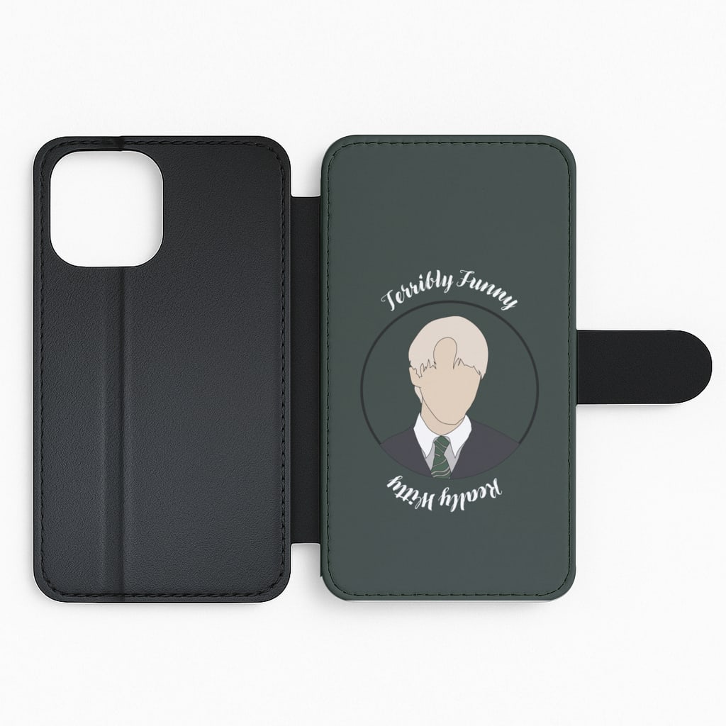 Terribly Funny, Really Witty Draco Malfoy Flip Phone Case