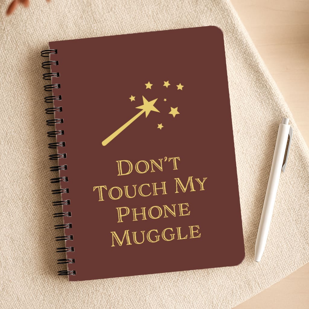 Don't Touch Muggle - Harry Potter Notepad