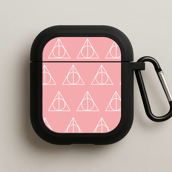 The Deathly Hallows Symbol Pattern AirPods Case