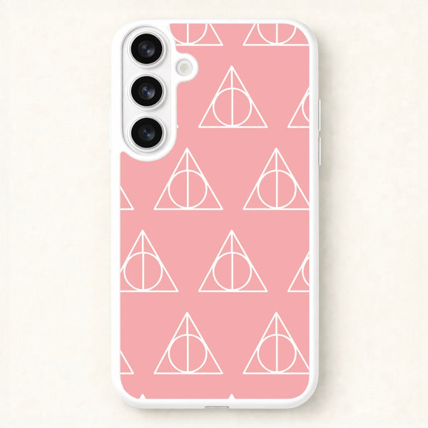 The Deathly Hallows Symbol Pattern Phone Case for Galaxy S26