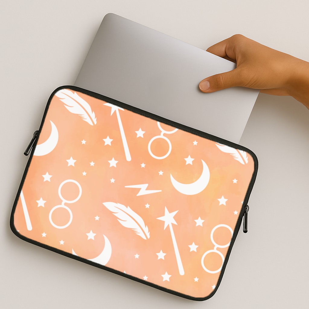 Wizard Icon Patterns MacBook Case