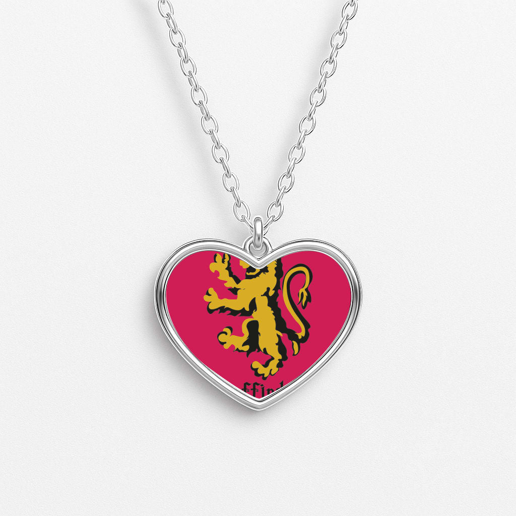 Gryffindor Heart Necklace