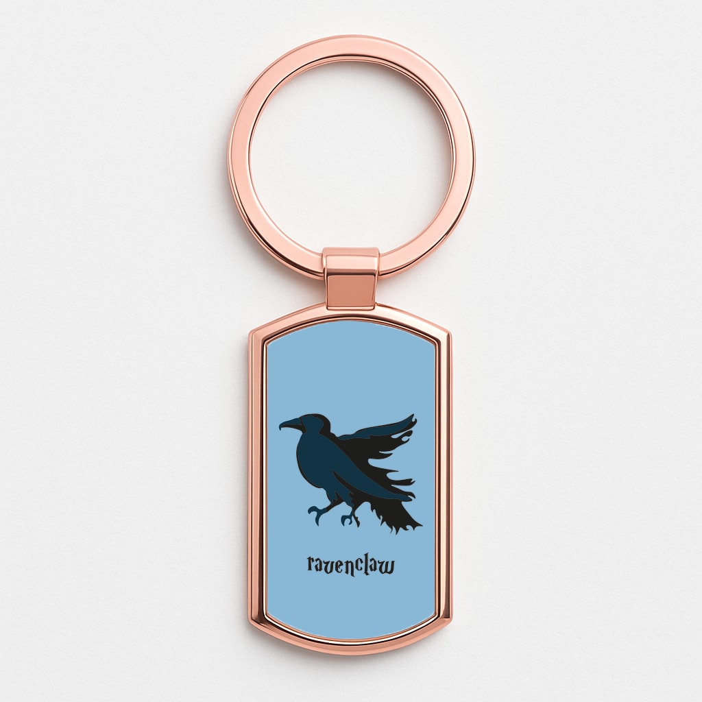Ravenclaw Rose Gold Keyring