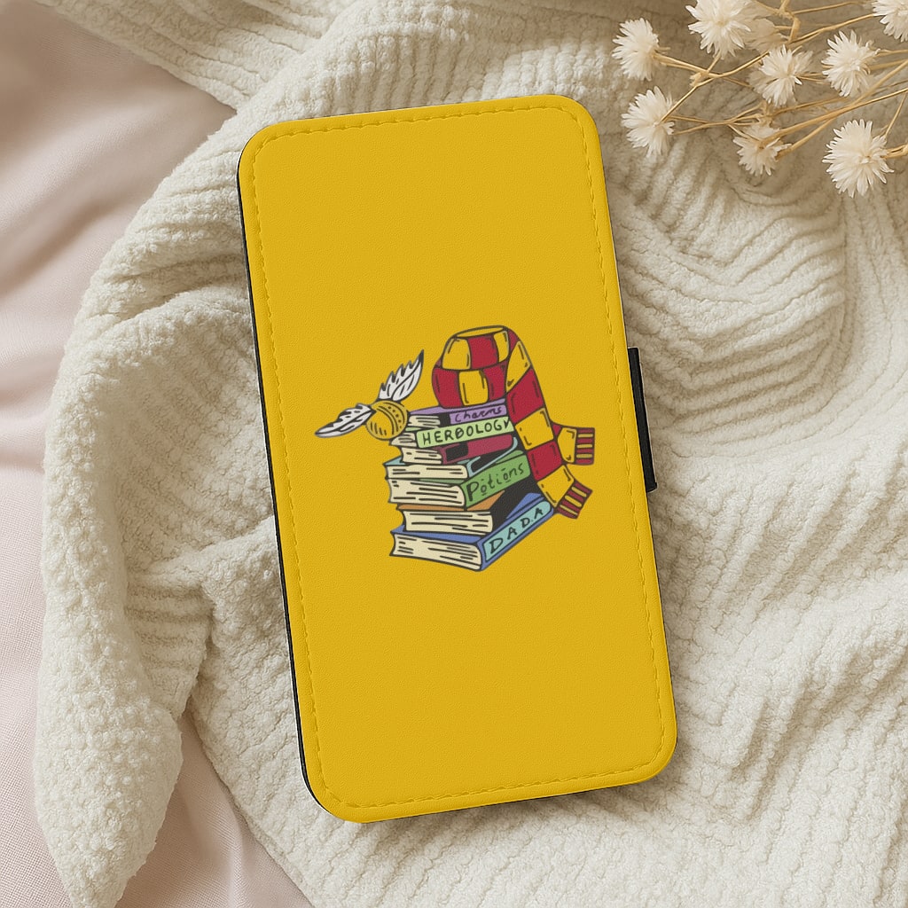 Book Stack Wallet Phone Case