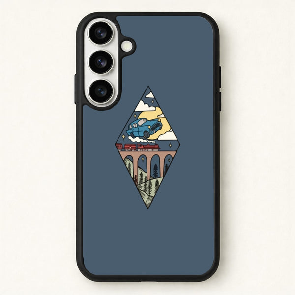 Flying Car Phone Case for Galaxy S26