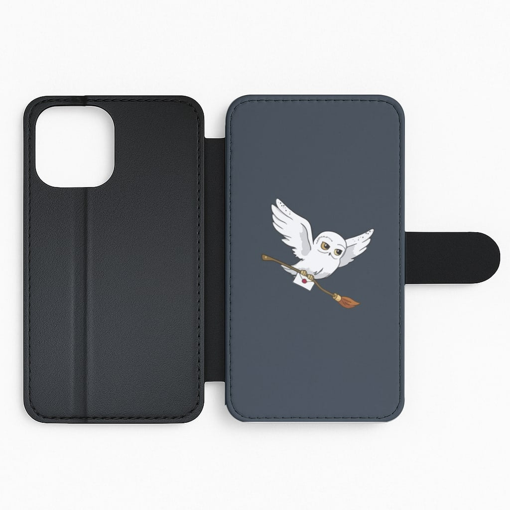 Messenger Owl Hedwig Flip Phone Case