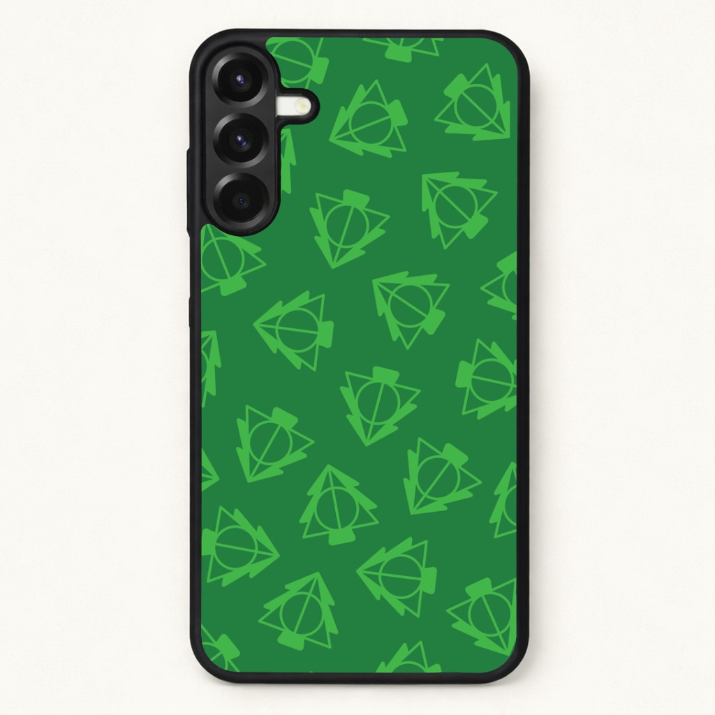 Christmas Tree Wizard Icon Pattern Phone Case for Galaxy A37