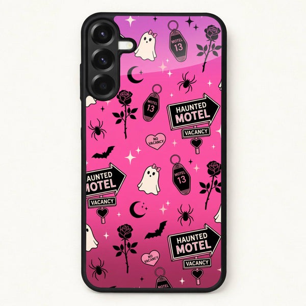 Haunted Motel Pink Phone Case - Galaxy A17 / Standard