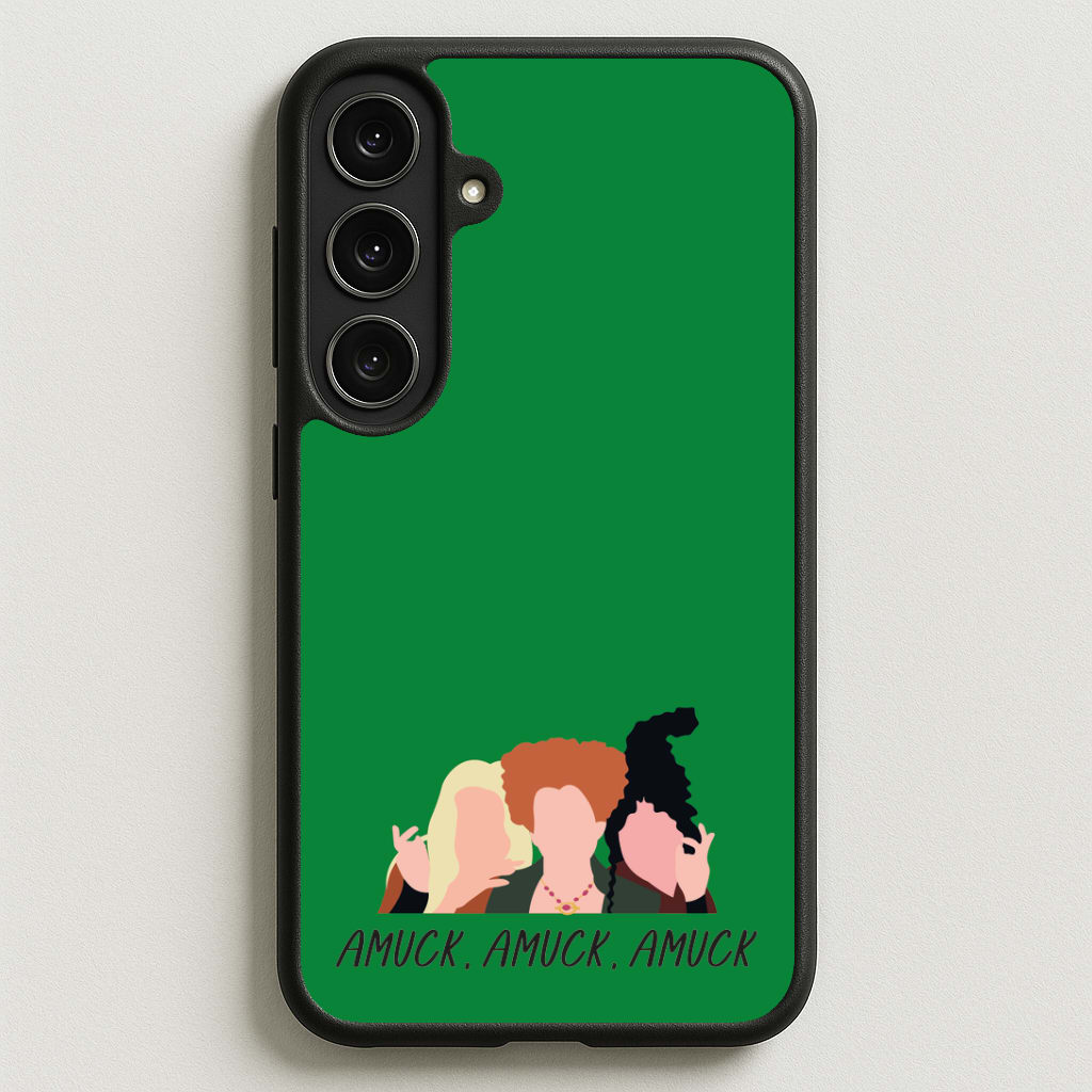 Amuck, Amuck, Amuck - Hocus Halloween Phone Case for Galaxy S25FE