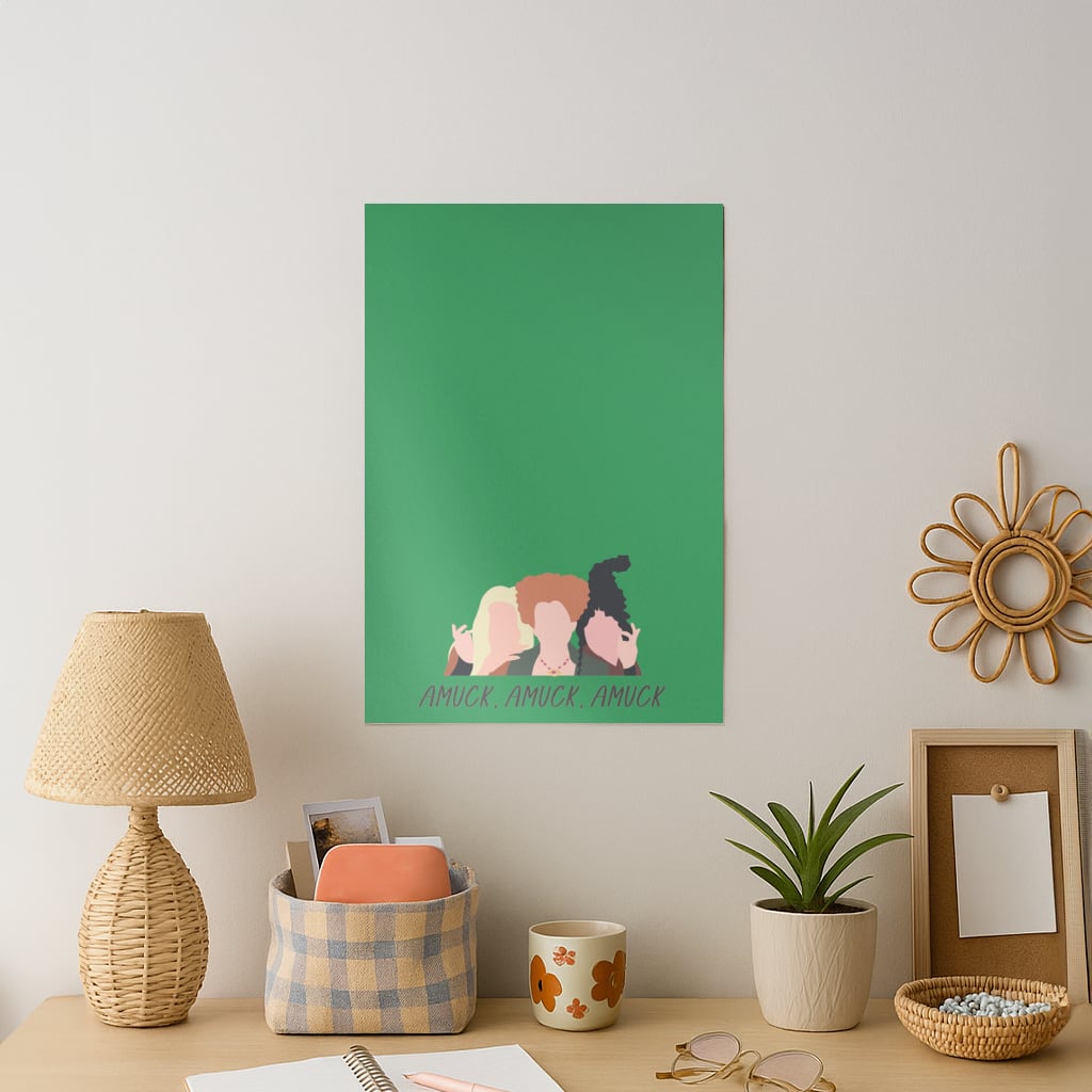 Amuck, Amuck, Amuck - Hocus Halloween Art Print