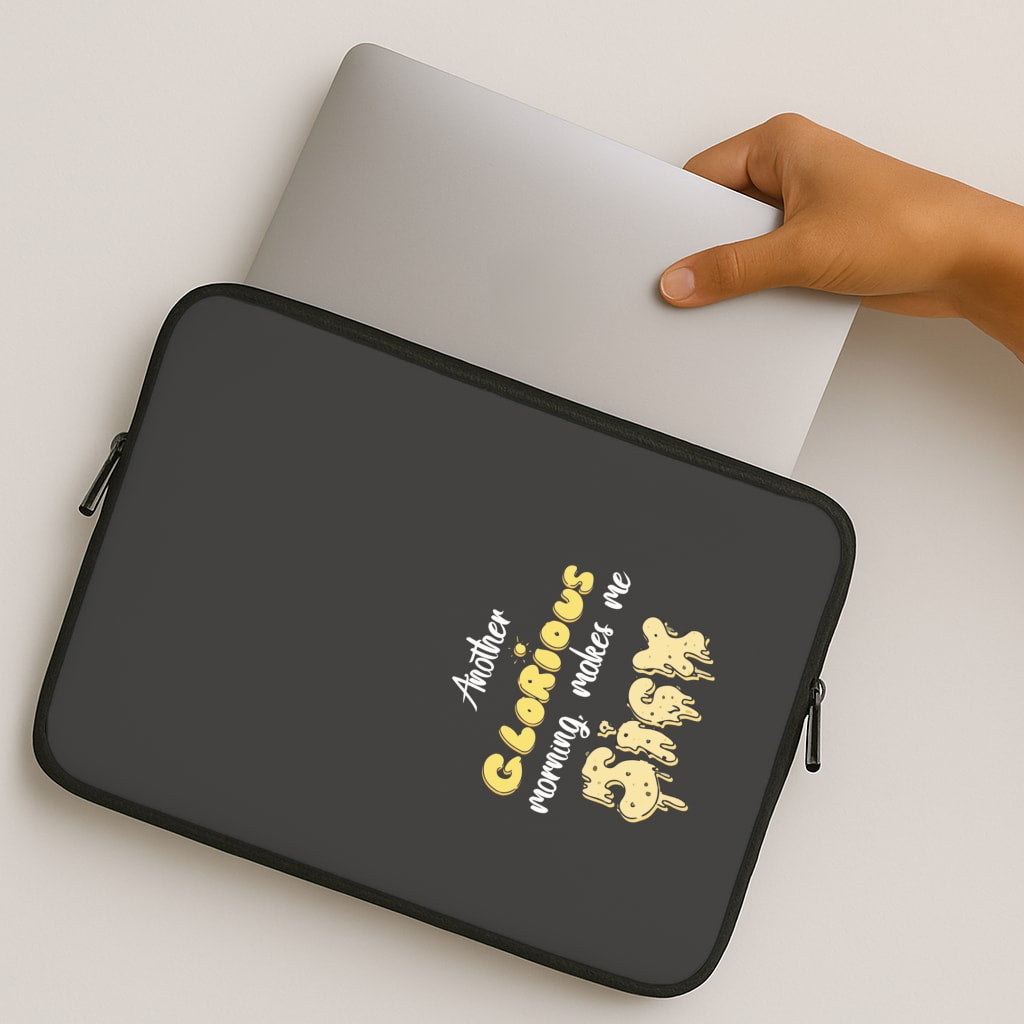 Another Glorious Morning Makes Me Sick - Hocus Halloween MacBook Case