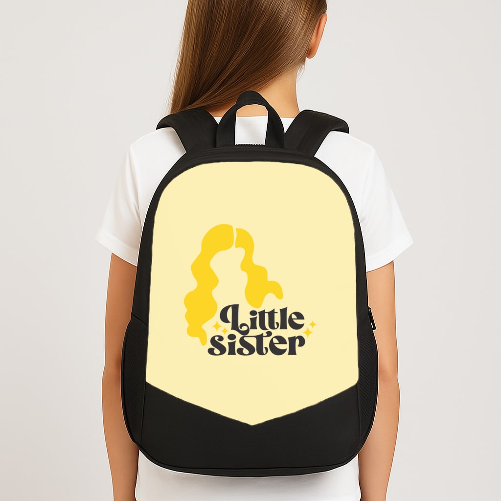 Little Sister - Hocus Halloween Large School Bag