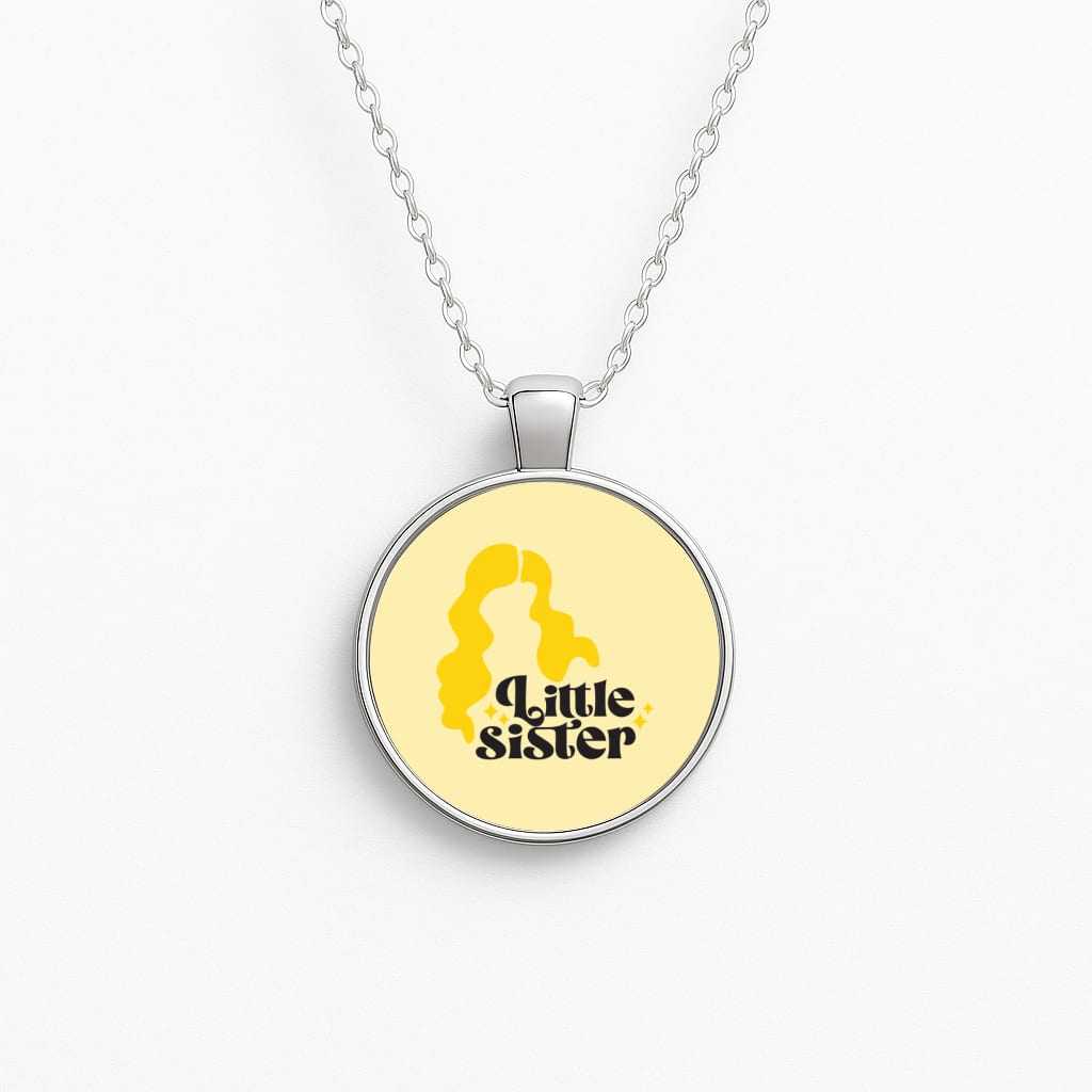 Little Sister - Hocus Halloween Circle Necklace