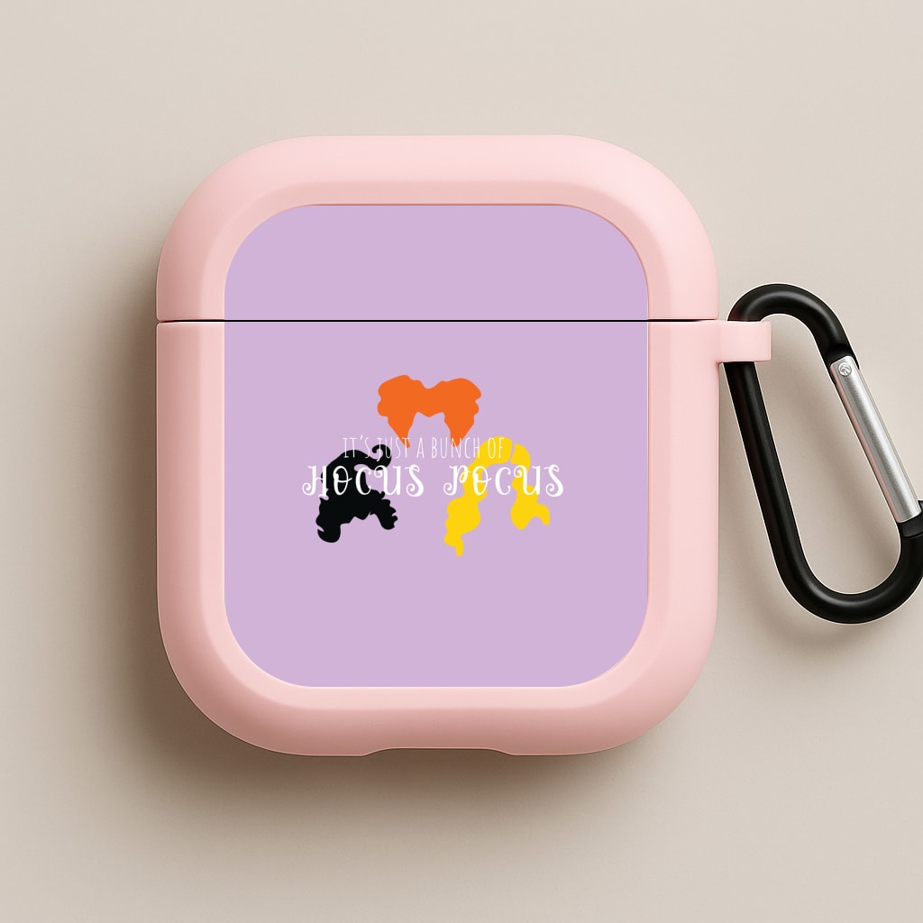 Hocus Halloween Time - Hocus Halloween Pink AirPods Case