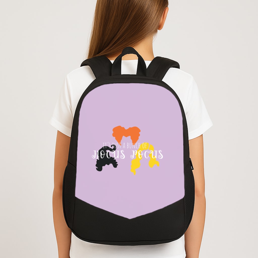 Hocus Halloween Time - Hocus Halloween Large School Bag