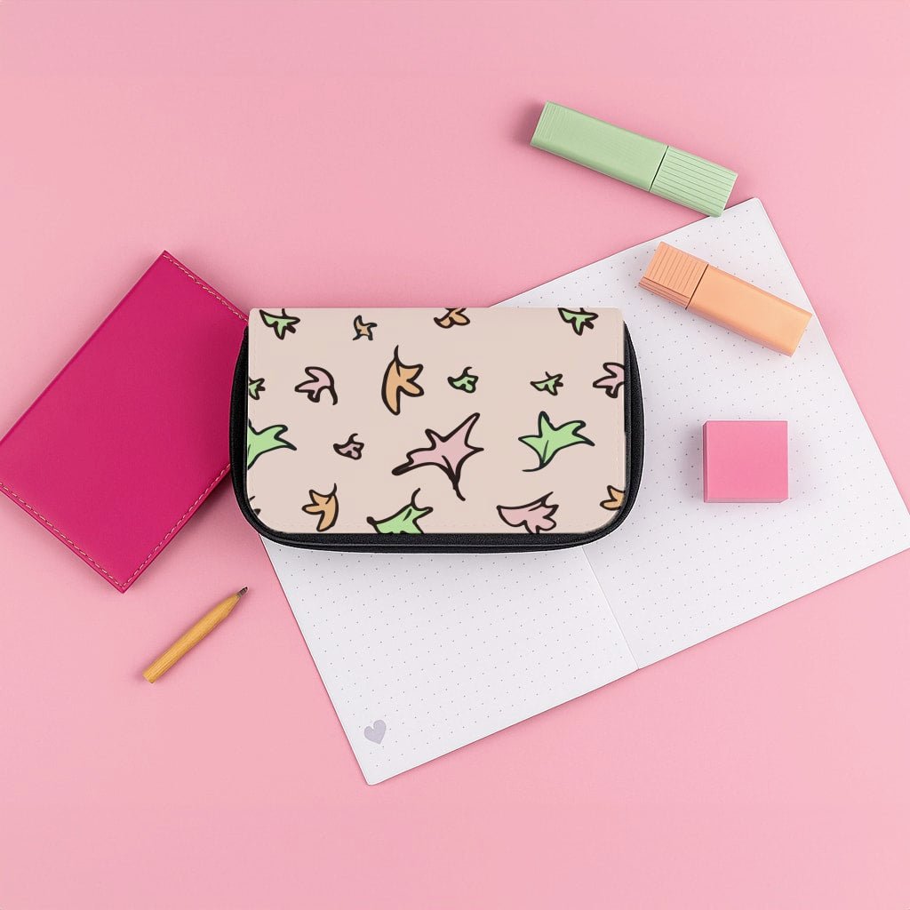 Heart Leaves Pencil Case