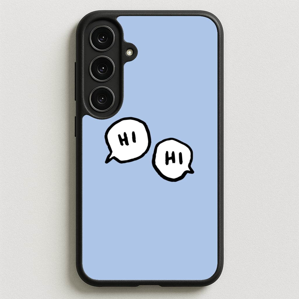 Hi Hi - Heart TV Phone Case for Galaxy S25FE